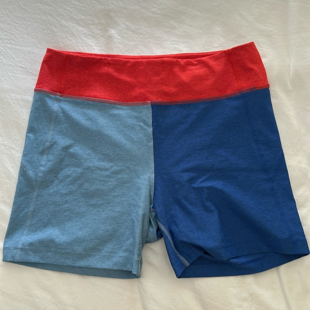 Outdoor Voices compressive bike shorts